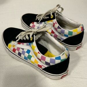 Checkered Vans